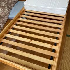 【さしあげます】すのこベッドの画像