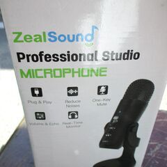 ☆ ジールサウンド ZealSound K66 コンデンサーマイク◆卓上USBストリーミングマイクの画像