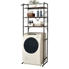 ✨美品✨棚付きランドリーラック　3段【引き取り4/20午前中まで】