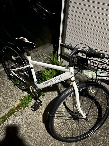 自転車27インチ (ショウ) 高槻のクロスバイクの中古あげます