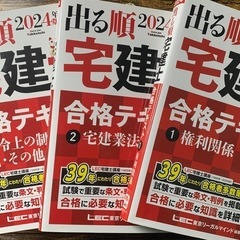 2024 出る順宅建士テキストセット