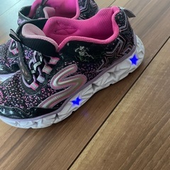 スケッチャーズ キッズシューズ 光る 靴    LED 女の子の画像