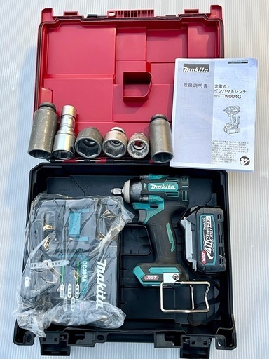 ありがとうございました‼️4月20日限定！マキタ Makita 40V 充電式インパクトレンチ 純正バッテリー付き★☆