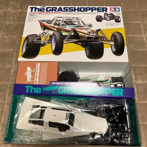 【激安アウトレット!】 タミヤ1/10thSCALEグラスホッパー/SANWAプロポセット？‼️現状品 Hobby Radio Control