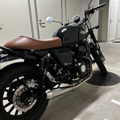【商談中】レオンアート　ベッセル125 カフェレーサー風　小型ミッションの画像