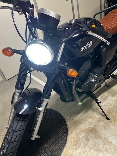 レオンアートベッセル125 カフェレーサー風小型ミッション (su) 中之島 