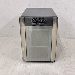  23311  ガラストップ タッチパネル式ワインセラー【棚2つ...