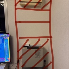 ストーブとロスナイの目隠し　diyできる方