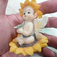 天使？妖精？の置物　レトロ　アンティーク　ビンテージの画像