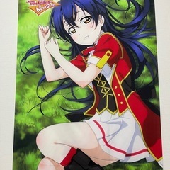 タペストリー園田海未 タペストリー 「ラブライブ!スクール