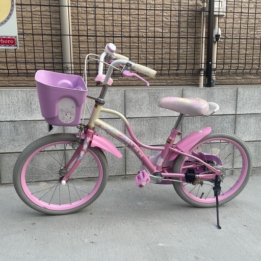 豊富なギフト 子供用自転車☆18インチ☆サンリオぼんぼんりぼんジュニア自転車 自転車本体