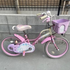子供用自転車☆18インチ☆サンリオぼんぼんりぼんジュニア自転車