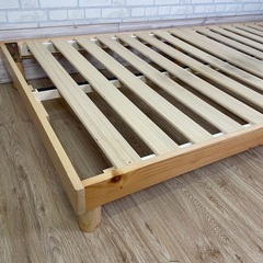 シングル　すのこベッド　組み立て式の画像