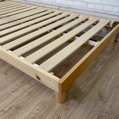 シングル　すのこベッド　組み立て式の画像