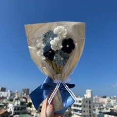 💙毛糸の花束🩵