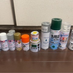 【お譲り先決まりました】水性スプレー　ラッカースプレー　塗料　などの画像