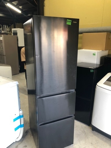 NO B139 ?福岡市内配送設置無料✨?冷蔵庫 チャコールブラック JR-CV34A-K [335L /3ドア /右開きタイプ]  