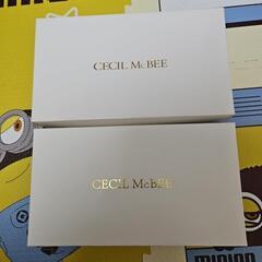 【無料で差し上げます😀】CECIL Mc BEE空箱