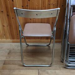【4/25まで】折りたたみパイプ椅子8脚の画像