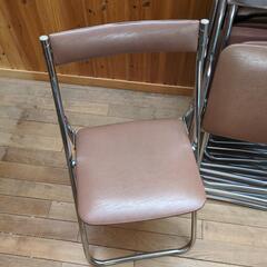 【4/25まで】折りたたみパイプ椅子8脚の画像