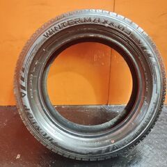 DUNLOP WINTER MAXX WM03 185/60R16 16インチ スタッドレス 1本 23年製 バリ溝 アクア フィット ラクティス MAZDA2等　(KTH238) の画像