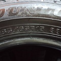 DUNLOP WINTER MAXX WM02 185/65R15 15インチ スタッドレス 4本 22年製 バリ溝 ノート シエンタ フリード デミオ等　(KTH234)の画像
