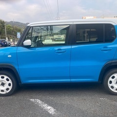 💁‍♂️現在商談中ですしばらくお待ち下さい🙇‍♂️最終値下げ完了‼️可愛くて大人気ハスラーハイブリッド燃費金メダリスト🥇‼️安全レーダーブレーキサポートＳエネチャージ搭載‼️早い者勝ち🚙💨の画像