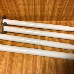（中古）IKEA　伸縮式　脚4本セット　ホワイト