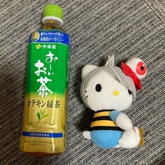 山陰限定 ★ ゲゲゲの鬼太郎 × はろうきてぃ キティ ぬいぐるみ　希少の画像