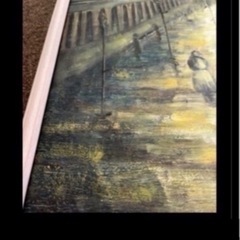 油絵　絵画　水の都　ベネチア　絵　涼　旅行　海外　アート　春　美品　