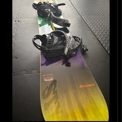 キスマークスノーボード①151㎝　ビンディングMLスノーボード　...