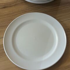 小皿　直径15cm　イノマタ化学株式会社　16枚　細かい傷あり　中古品の画像