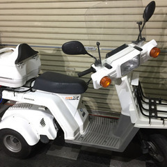 埼玉県深谷市 ホンダ ジャイロX　③ 50ccバイク ジャイロエックス　TD01　運搬　デリバリー　ミニカー登録可能の画像