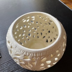 陶器　　照明　キャンドル入れの画像