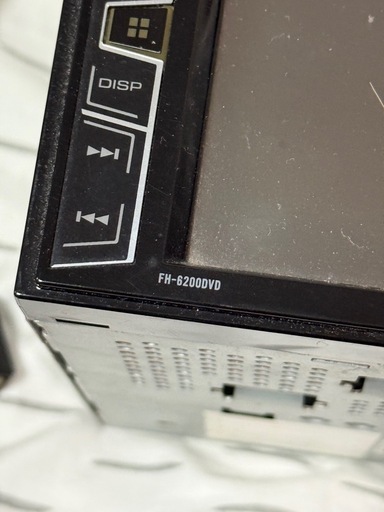 最終値下げ。早い者勝ち！カロッツエリア　FH-6200DVD  カーコンポ