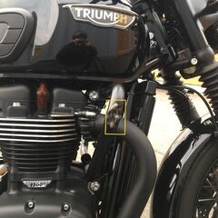 triumph bonneville T120 black jet black　ﾄﾗｲｱﾝﾌ　ﾎﾞﾝﾈﾋﾞﾙ　T120　ﾌﾞﾗｯｸ　ｼﾞｪｯﾄﾌﾞﾗｯｸの画像