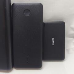 モバイルバッテリー×4　Anker製品の画像