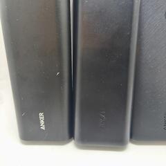 モバイルバッテリー×4　Anker製品の画像