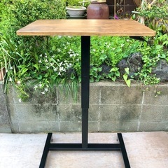 木目調 昇降式デスク 高さ自在 ☆配送応相談☆の画像