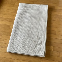 無印良品　キルティングラグ　２０５×２４５ｃｍ　ライトベージュ