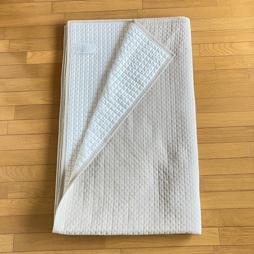 無印良品 キルティングラグ 205×245cm ライトベージュ