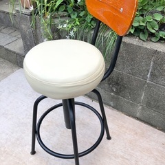 ミッドセンチュリー 昇降式 カウンターチェア② ☆配送応相談☆の画像