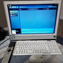 《NEC》WindowsVista一体型デスクトップPC■テレビもの画像