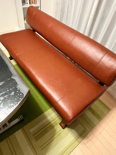 革ソファ