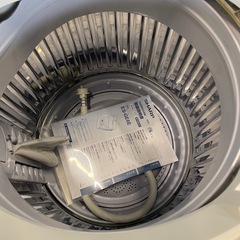 NO B114 🌈福岡市内配送設置無料✨🌈シャープ SHARP 全自動洗濯機 幅56.5cm(ボディ幅52.0cm) 6kg ステンレス穴なし槽 ブラウン系 ES-GE6E-T 2020年の画像