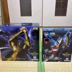 聖闘士星矢一番くじサガ＆星矢セットの画像