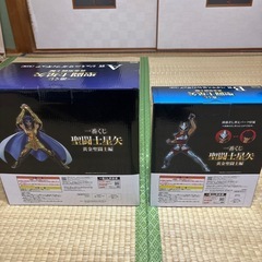 聖闘士星矢一番くじサガ＆星矢セットの画像