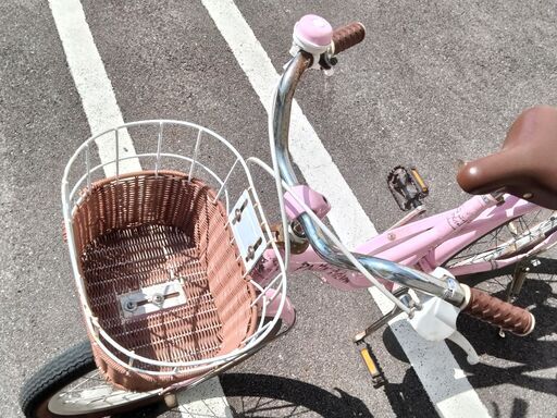 売れ筋新商品 No 0416-2) ピンク 18インチ CHARM PASTEL 自転車本体