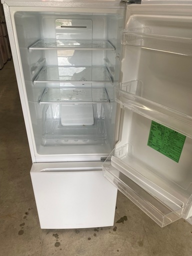 NO B96 ?福岡市内配送設置無料✨?yselect YRZF15J ヤマダオリジナル ２ドア冷蔵庫 (156L・右開き) ホワイト