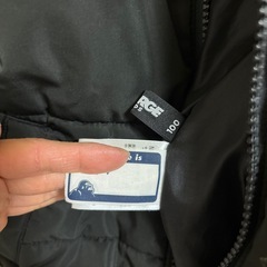 【値下げしました】XLARGE　100センチ　黒ダウンの画像